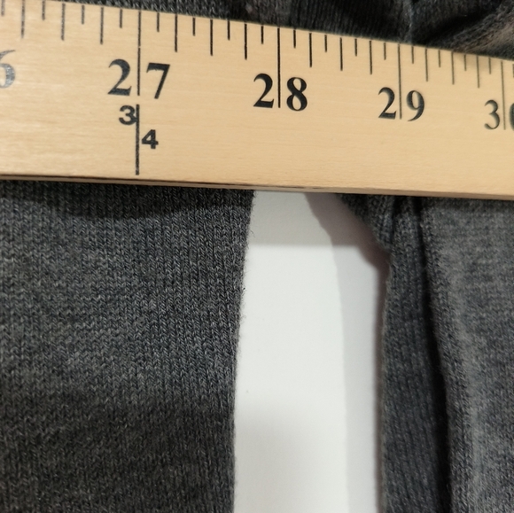 Gray Long Sleeve Cardigan / Size 3X - Picture 3 of 6